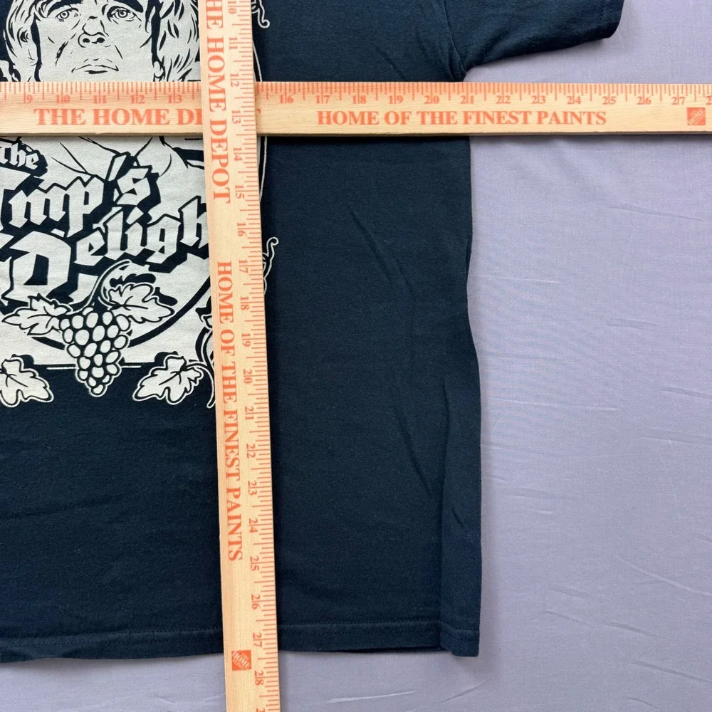 Gildan Game Of Thrones Tyrion Lannister Imps Delight Black Graphic T-Shirt Large